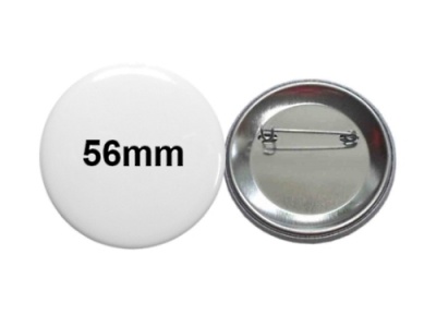 56mm Button mit Sicherheitsnadel